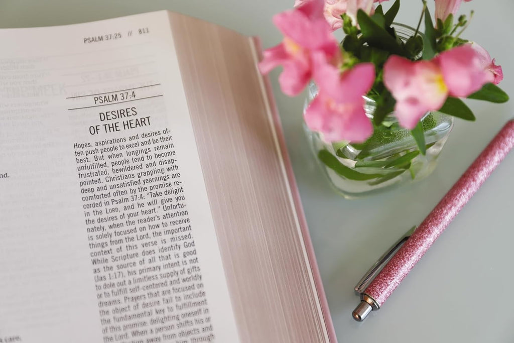 The Jesus Bible, NIV Edition, Leathersoft over Board, Pink, Comfort Print