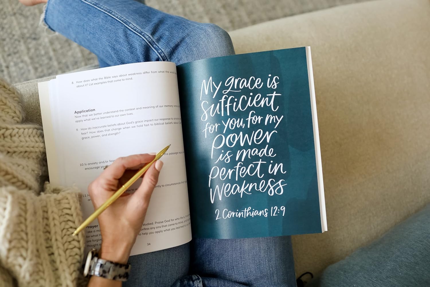Strength in the Struggle: A Bible Study Workbook for Women on Letting Go of Fear and Anxiety