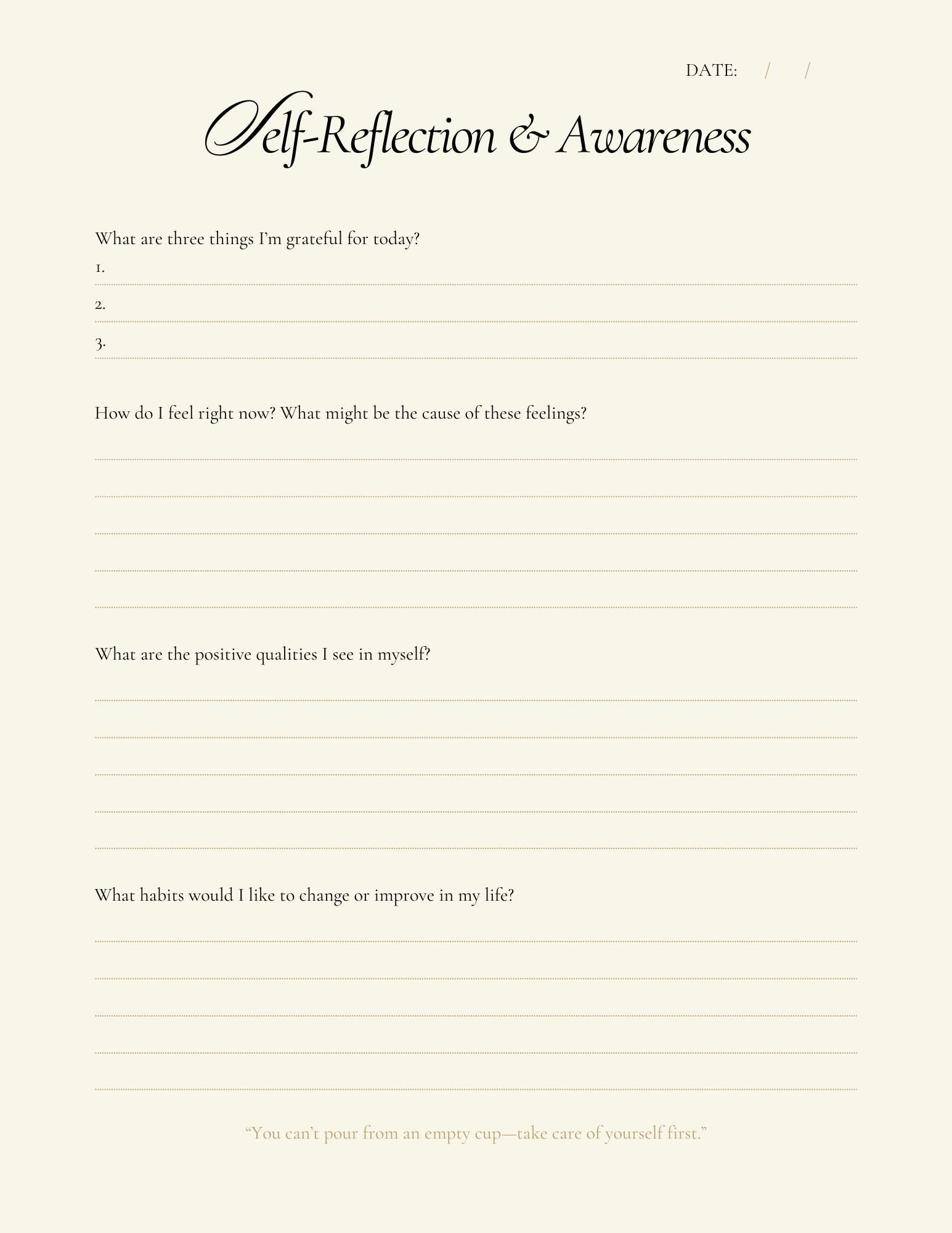 Daily planner and journal