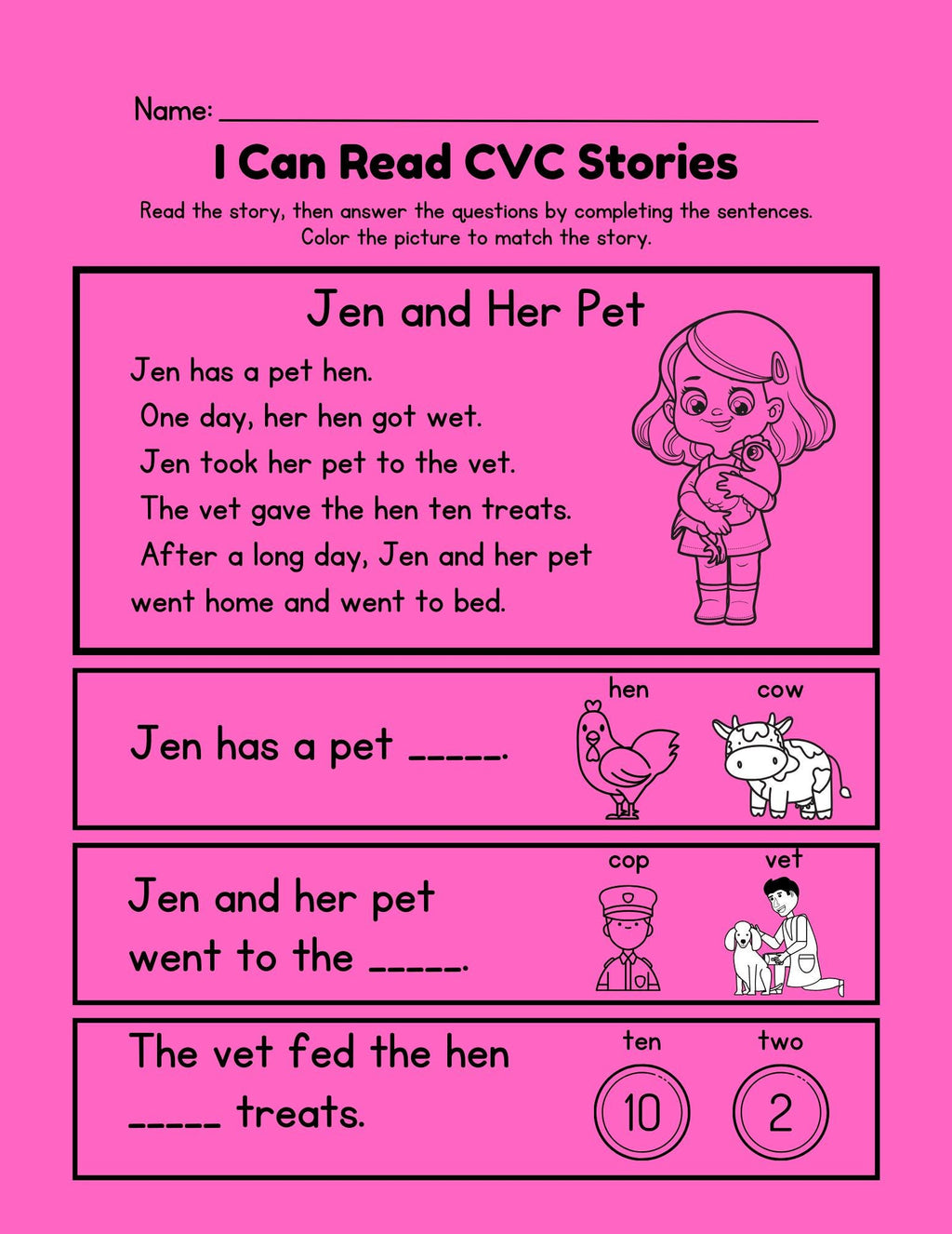 kids learning activities