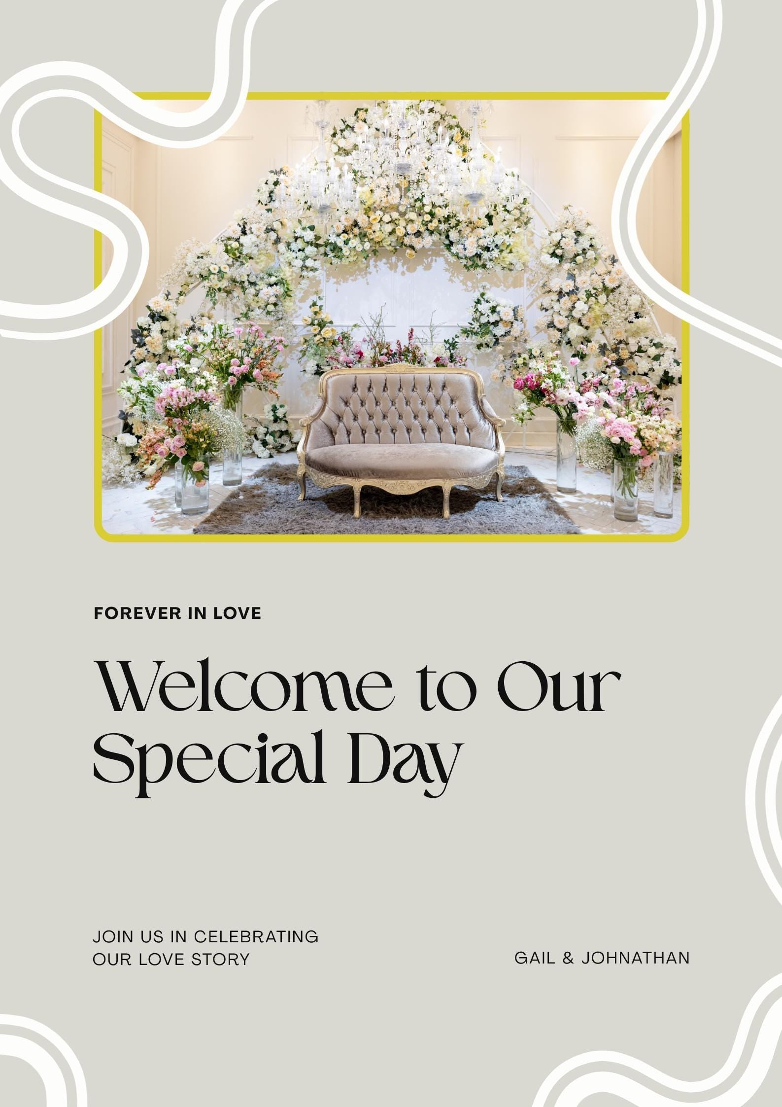 Wedding Welcome Sign