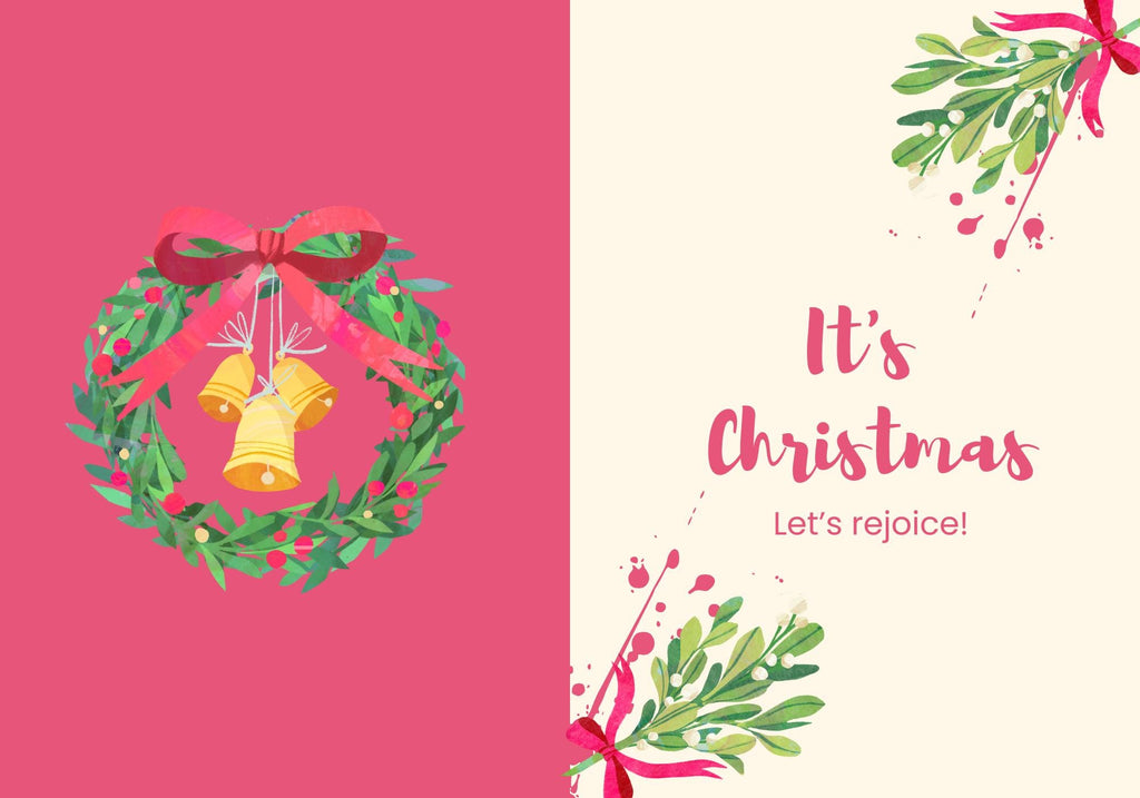 Christmas Greeting Card personalization